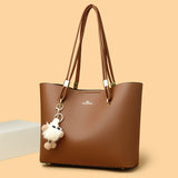 2025 Bag autumn women's popular new fashionable large-capacity high-end tote bag temperament versatile commuter mother and child bag
