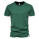 NAMCOVERSE 2025 Clearance processing Hot trade Japanese summer new round neck solid color  T-shirt loose sports skin-friendly short-sleeved top