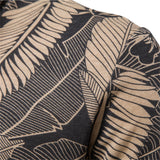 NAMCOVERSE 2025 Men's  summer new leaf print top men's short-sleeved lapel Popularan size trendy POLO shirt wholesale