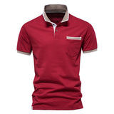 NAMCOVERSE 2025 Men's polo shirt t-shirt popular summer lapel breathable sports splicing pocket men's polo short sleeve wholesale