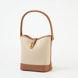 NAMCOVERSE 2025Bag Women's popular New Spring and Summer Bucket Bag Crossbody Handheld Women's Bag Commuter Premium Woven Shoulder Bag