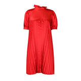 2025 D334 New large-size women's clothing 2023 summer 2025 new fashion loose casual straps pleated Popular trade dress