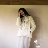 Short down jacket winter women's new Chinese-style annual jacket jacquard down jacket embroidered warm winter top B1115