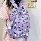 Japanese Cartoon Clow M Bag Ins Girl Heart Student Large Capacity Schoolbag Versatile Casual Soft Girl Backpack