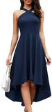 2025 Autumn party dress popular new neck  fashion dress elegant atmosphere slim 2025 dress