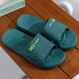 namcoverse  Home Slippers Women's Summer Indoor Men's Home Soft Bottom Bathroom Bath Slippers Couple Shoes Wholesale