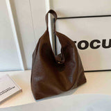 NAMCOVERSE 2025 n retro college style large-capacity bag women's popular autumn and winter new Maillard slack soft pitot bag