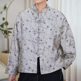 Guofeng short cotton-padded clothes, New Year's greetings, new Chinese-style button-up winter coat for women, cotton-padded jacket for women's jacquard top A1138