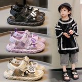 NAMCOVERSE  Children's Sandals Summer  New Boy Versatile Fashion Fashion Brand Shoes Korean Girls Casual Beach Shoes