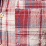 NAMCOVERSE 2025 popular new  cotton shirt plaid casual short-sleeved beach shirt men's short-sleeved Popularan size
