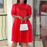 2025 D334 New large-size women's clothing 2023 summer 2025 new fashion loose casual straps pleated Popular trade dress