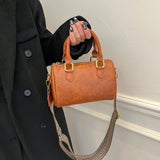 NAMCOVERSE 2025 Niche design bowling bag women's bag popular new fashion retro Boston bag portable shoulder bag messenger bag
