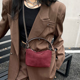 NAMCOVERSE 2025Retro matte niche underarm bag popular winter new versatile women's bag popular messenger bag shoulder lunch box bag