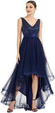 2025 popular new chiffon dress  New 2025 dinner V-neck A-word sleeveless irregular dress