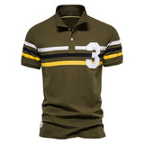 NAMCOVERSE 2025 summer new Popularan size printed top men's short-sleeved casual lapel trendy POLO shirt men's
