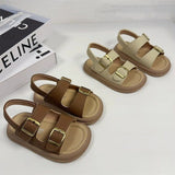 NAMCOVERSE  British Style Baby Sandals Baby Sandals  Summer New Children's Shoes Girls Men's Shoes Children's Beach