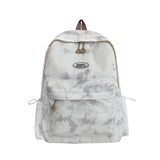 Schoolbag Female Korean Style College Student Mori Style Tie-Dyed Simple Backpack Large Capacity Japanese Style Middle School Students Backpack