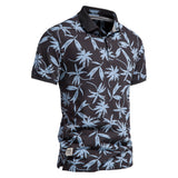 NAMCOVERSE 2025 summer new Popularan size printed top men's short-sleeved casual lapel trendy POLO shirt men's