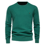 NAMCOVERSE 2025 Hot trade  New autumn and winter new men's clothing round neck pullover sweater solid color bottomed cotton knitted sweater men
