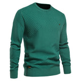 NAMCOVERSE 2025 Hot trade  New autumn and winter new men's clothing round neck pullover sweater solid color bottomed cotton knitted sweater men
