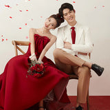 2025 Happy marriage light wedding photo studio photo theme photography wedding photo dress movie photo clothing couple dress photo