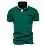 NAMCOVERSE 2025 Men's polo shirt t-shirt popular summer lapel breathable sports splicing pocket men's polo short sleeve wholesale