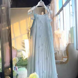 2025 Spot popular dresses this year, summer clothes popular new fugitive princess vintage dress