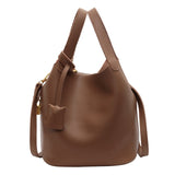 NAMCOVERSE 2025 New bag women's popular fashion versatile bucket bag high-end texture messenger bag niche design portable child and mother bag
