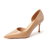 2025 775-A5 fairy style Korean version side empty high-heeled sandals women 2025 summer new pointed stiletto high heels women