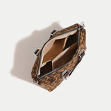 2025 Crossbody bag Korean version retro leopard print bag women's autumn and winter high-end fashion temperament handbag new versatile women's bag