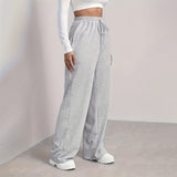 Summer Thin European and American Wish Foreign Trade Women's Clothing  Cross-Border  Loose Casual Straight-Leg Sweatpants