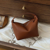 NAMCOVERSE 2025 Niche design casual women's bag 2025 new high-end chain oblique span bag Popular-style pillow bag