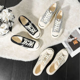 namcoverse Su Cojin Same Shoes Women's Summer Classic Jack Purcell Thick Sole Increased Casual Canvas Shoes Board Shoes White Shoes Women's Shoes