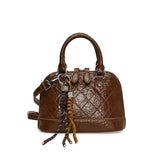 NAMCOVERSE 2025 Retro diamond small bag women's popular new trendy fashion high-end shell shoulder messenger bag casual handbag