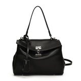 NAMCOVERSE 2025 Premium textured bag women's large capacity popular new casual messenger platinum bag fashionable commuter portable Kelly bag