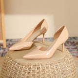 2025 775-A5 fairy style Korean version side empty high-heeled sandals women 2025 summer new pointed stiletto high heels women