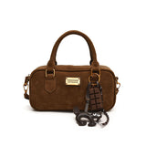 NAMCOVERSE 2025 Premium retro matte bowling bag women's popular new shoulder messenger bag casual versatile fashion handbag