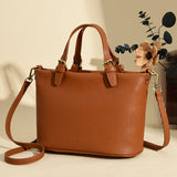 2025 Bag Autumn Women's popular Fashion Temperament Handbag Premium Sense Large Capacity Practical Messenger Bag Work Commuter Bag