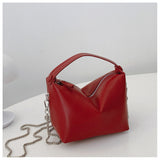 NAMCOVERSE 2025 Niche design casual women's bag 2025 new high-end chain oblique span bag Popular-style pillow bag