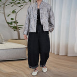 Guofeng short cotton-padded clothes, New Year's greetings, new Chinese-style button-up winter coat for women, cotton-padded jacket for women's jacquard top A1138