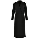 2025 New hot-selling suits, sexy temperament V-neck short blazer half-body split skirt two-piece set