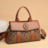 2025 Bag Autumn Women's popular New Design Sense Printed Handbag Popular in Popular and  Large-capacity shoulder bag Commuter bag