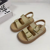 NAMCOVERSE  British Style Baby Sandals Baby Sandals  Summer New Children's Shoes Girls Men's Shoes Children's Beach