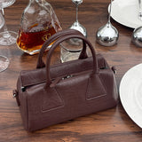 NAMCOVERSE 2025Niche design retro simple vegetable tanned cowhide long handle underarm baguette bag sugar triangle underarm bag shoulder women's bag