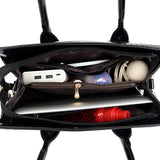 2025 crocodile pattern handbag popular new fashion temperament high-end commuter bag large-capacity textured shoulder bag