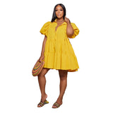 NAMCOVERSE A7274 EBay  Hot Sale European and American Leisure Loose Dress