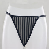 2025 Fb2110  stainless steel twelve constellation rhinestone letter pendant waist chain underwear integrated combination thong chain