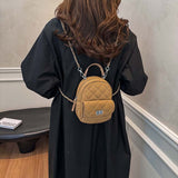 NAMCOVERSE 2025 Rhombus Chain Backpack Women's Large Capacity Casual Fashion Student Korean Edition School Bag Premium Sense Lightweight Travel Backpack