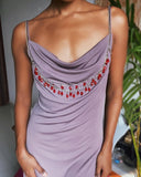 2025 F4926Y  New new sexy metal beaded chest chain fashionable, neck shoulder chain body chain