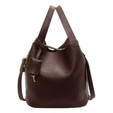 NAMCOVERSE 2025 New bag women's popular fashion versatile bucket bag high-end texture messenger bag niche design portable child and mother bag